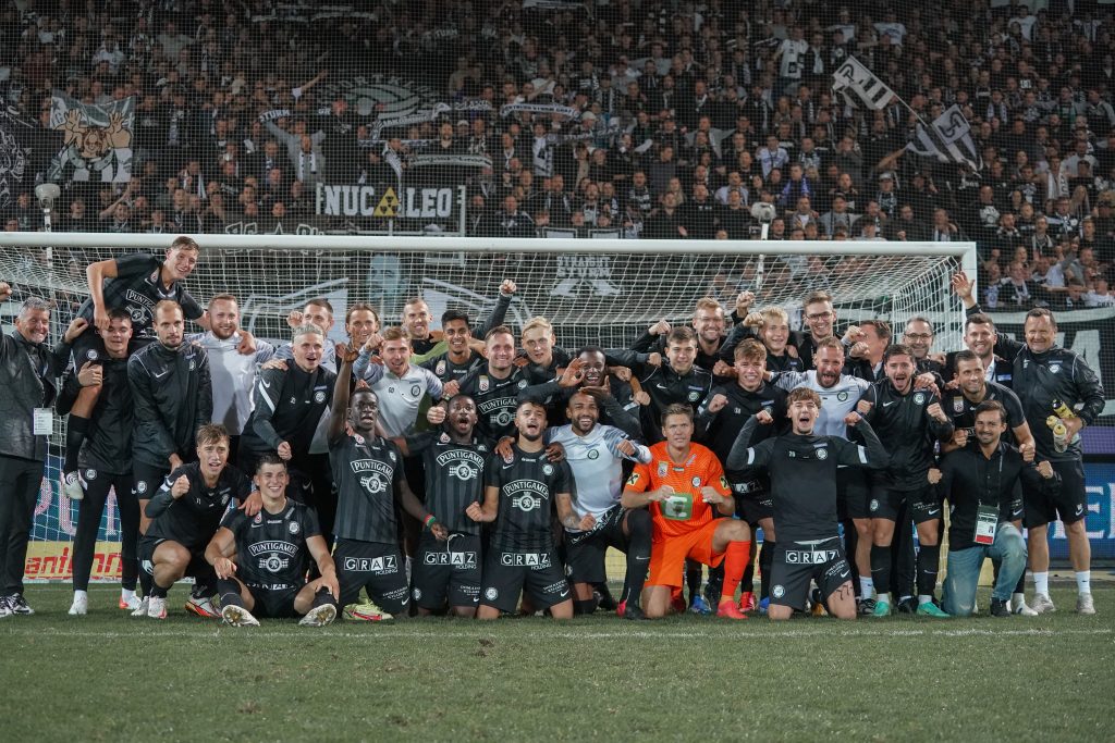 SK Puntigamer Sturm Graz Fußballspiel