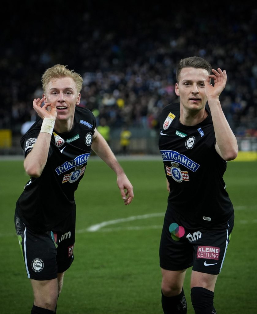 SK Puntigamer Sturm Graz Fußballspiel