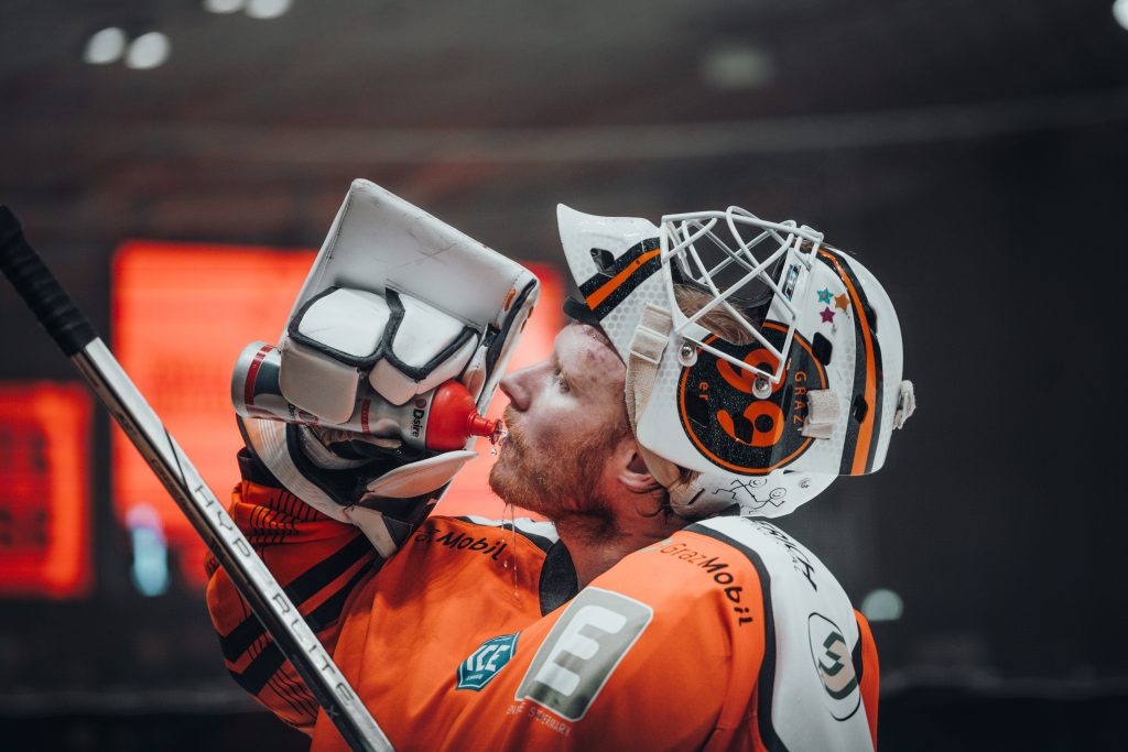 Graz99ers Eishockey Actionfoto